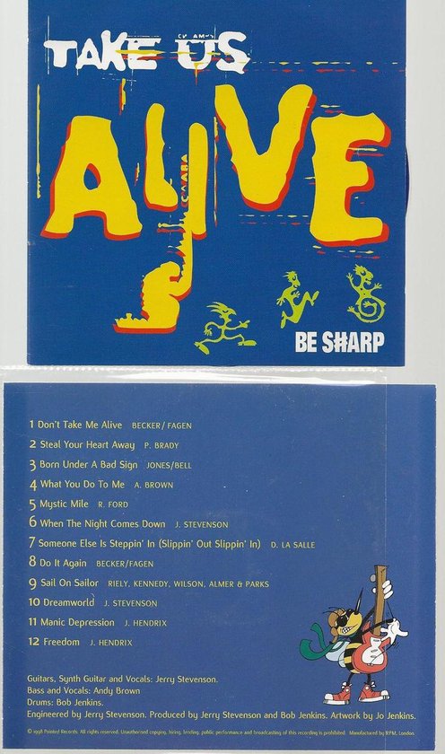 Be Sharp - Take Us Alive, Be Sharp | CD (album) | Muziek | bol