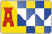 Vlag gemeente Overbetuwe - 200 x 300 cm - Polyester