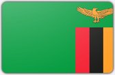 Vlag Zambia - 70 x 100 cm - Polyester