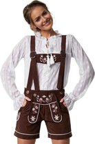 dressforfun - Lederhose Alpsee XL - verkleedkleding kostuum halloween verkleden feestkleding carnavalskleding carnaval feestkledij partykleding - 302808