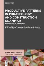 Boek cover Productive Patterns in Phraseology and Construction Grammar van 