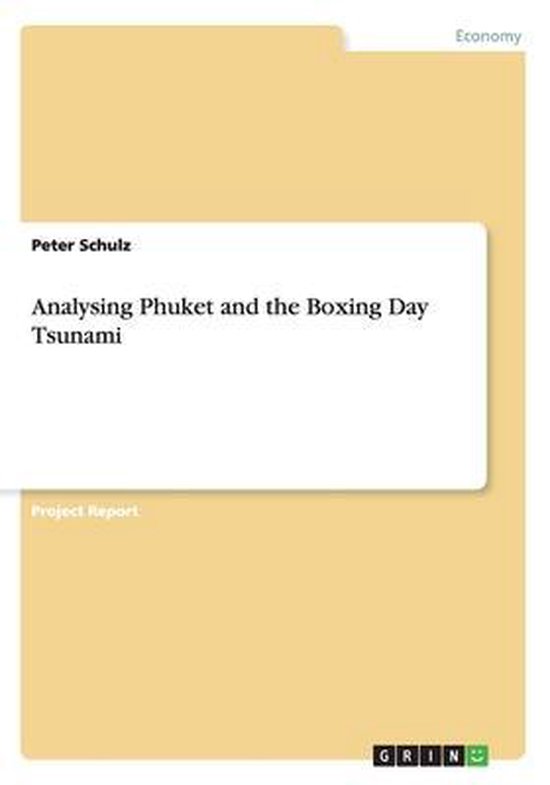 Analysing Phuket and the Boxing Day Tsunami - cover