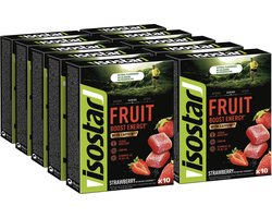 Isostar Energy - Fruit Boost - Aarbei - 10 x 100 gr