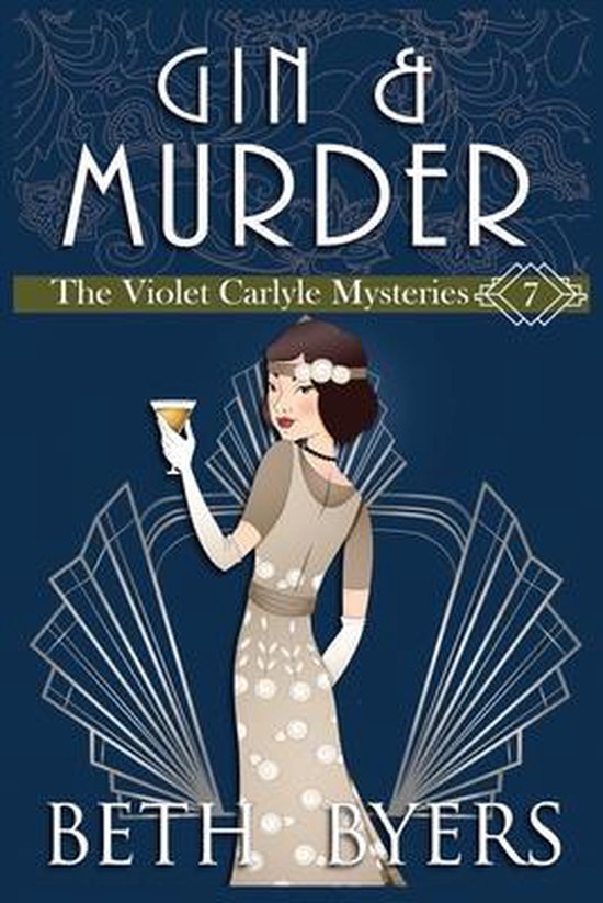Violet Carlyle Mysteries- Gin & Murder - cover