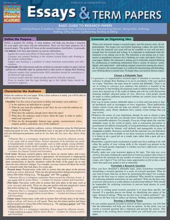 Essays & Term Papers - cover