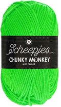 Scheepjes Chunky Monkey- 1259 Neon Green 5x100gr
