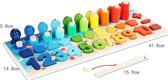 Montessori babyboom magnetisch houten, educatief voor kinderen leren speelgoed [tj282]