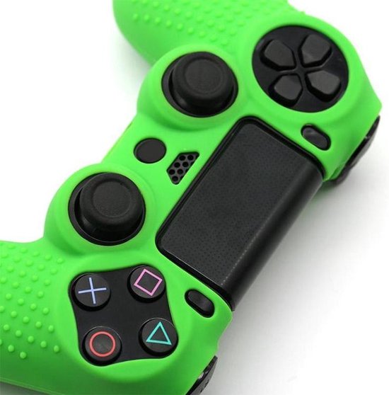 Grip Silicone Hoes / Skin geschikt voor Playstation 4 PS4     Wit