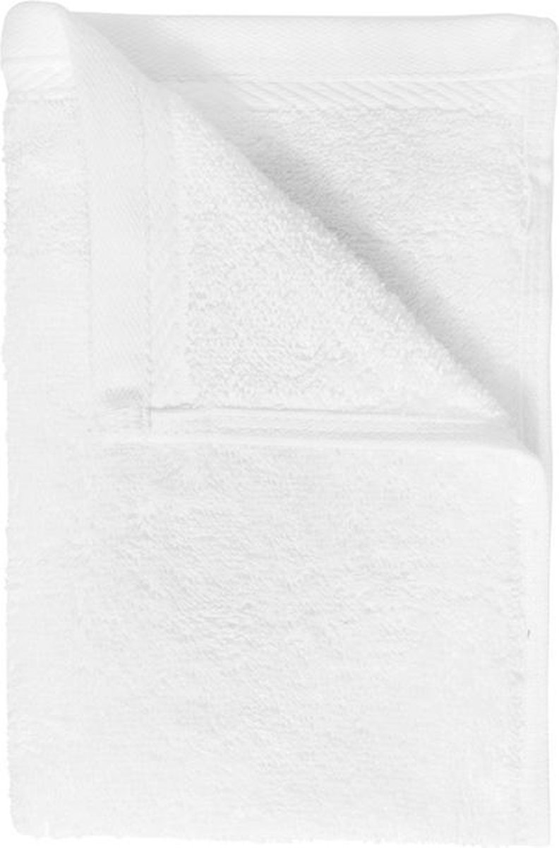 The One Organic Gastendoekjes Wit 30x50cm 5 stuks
