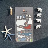 Sea Animals Levensstijl Leuke DIY Scrapbooking Dagboek Briefpapier Stickers