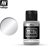 Vallejo 77717 Metal Color Dull Aluminium - Acryl (32 ml) Verf flesje