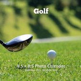 Golf 8.5 X 8.5 Calendar September 2021 -December 2022: Monthly Calendar with U.S./UK/ Canadian/Christian/Jewish/Muslim Holidays-Golf Sports and Recrea