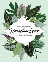 Houseplant Coloring Book