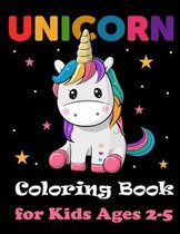 Unicorn Coloring Book For kids Ages 2-5