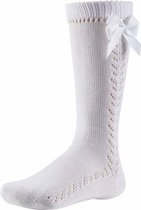 873 2 pack JACQUARD double bow white 27/30