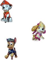 Paw Patrol Ballonnen - XL - Skye - Marshall - Chase - Paw Patrol - Paw Patrol Marshall - Set - Folie Ballon - Themaverjaardag - Kinderfeest - Versiering - Ballonnen - Helium ballon