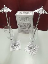 Prosecco cocktail gift set
