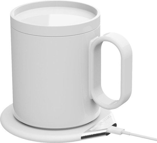 GadgetMonster GDM-1003 - Smart Mug - Smart koffiemok - USB lader - warmhoud  mok | bol.com