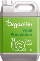 Snail Prevention 5 liter - Concentraat voor 5000m2 - Verjagende werking op Slakken, Rupsen, Wild en Gevogelte - Voorkom Overlast en Schade - Organifer