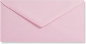 Baby roze DL enveloppen 11 x 22 cm 100 stuks