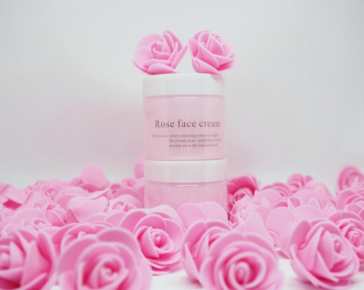 Rose face cream | rozen gezichtscrème | bol