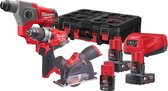 Milwaukee M12 - FPP3R-6423P - Powerpack - in Pack Out koffersysteem - met softinlay