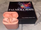 Palmera Pods - Alternatief Airpods - Draadloze oordopjes - Bluetooth oordopjes - Mat Roze