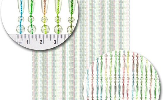 Vliegengordijnen Expert Kralen Multi color  100 x 240 cm — afbeelding 3
