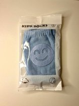 Baby Kniebeschermers - Kruipen - Smiley - Blauw - Baby knie pads - Unisex - 1 paar - love gifts