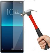 Screenprotector Glas - Tempered Glass Screen Protector Geschikt voor: Sony Xperia L4 - - 2x