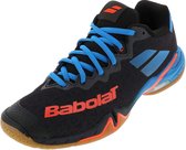 Babolat Shadow Tour heren badmintonschoen - maat 40½ - zwart/blauw
