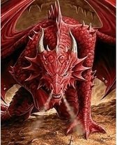 Wizardi Diamond Painting Dragon's Anger