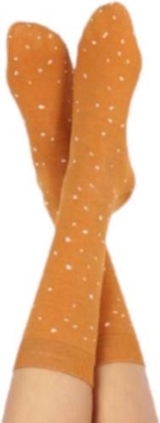 Doiy Sokken Pretzel Katoen/polyester Oranje One-size