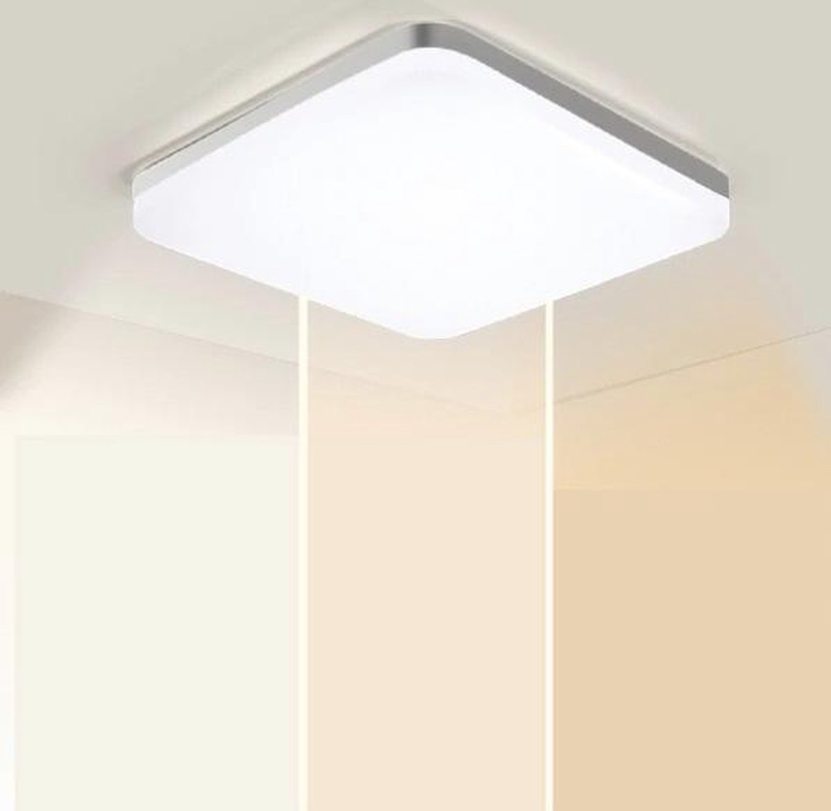 WiseGoods Plafondlamp Slaapkamer Plafond LED Lamp Warm