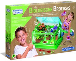 foto van Clementoni - Wetenschap & Spel - Mijn Eerste Bio Broeikas - wetenschappelijk laboratorium, experimenteerset