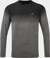 Ron Hill Tech Marathon Long Sleeve T-Shirt Zwart-Grijs Heren