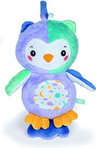 Clementoni Knuffeluil Play With Me Goodnight 24 Cm Blauw/paars