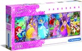Clementoni Puzzels voor volwassenen - Princess (New Format), Panorama Puzzel 1000 Stukjes, 14-99 jaar - 39444