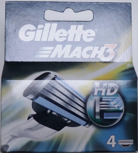 Gillette Mach3, 4 Scheermesjes