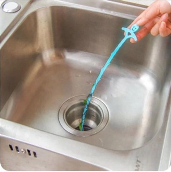 Afvoer Haarklomp Tool - Slangafvalverwijdering Sanitairstok met 4