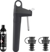 Coravin - Pivot wijnbewaarsysteem - 2 Pivot-korkar en 1 Coravin Pure Argon Capsule - in zwart