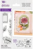 Gemini - Clearstamp&Snijmallen set - November - Chrysanthemum