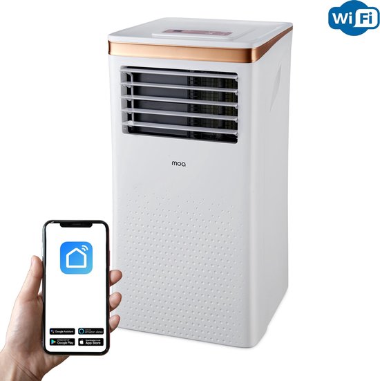 Afstotend Veel Van toepassing zijn MOA Mobiele Airco - Airconditioning met WiFi en App - 10000 BTU - A011D2G |  bol.com
