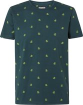 Petrol Industries - Miniprint t-shirt Heren - Maat L