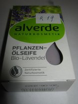 Alverde Bio Plantenolie Zeep 100 gram Lavendel art R19