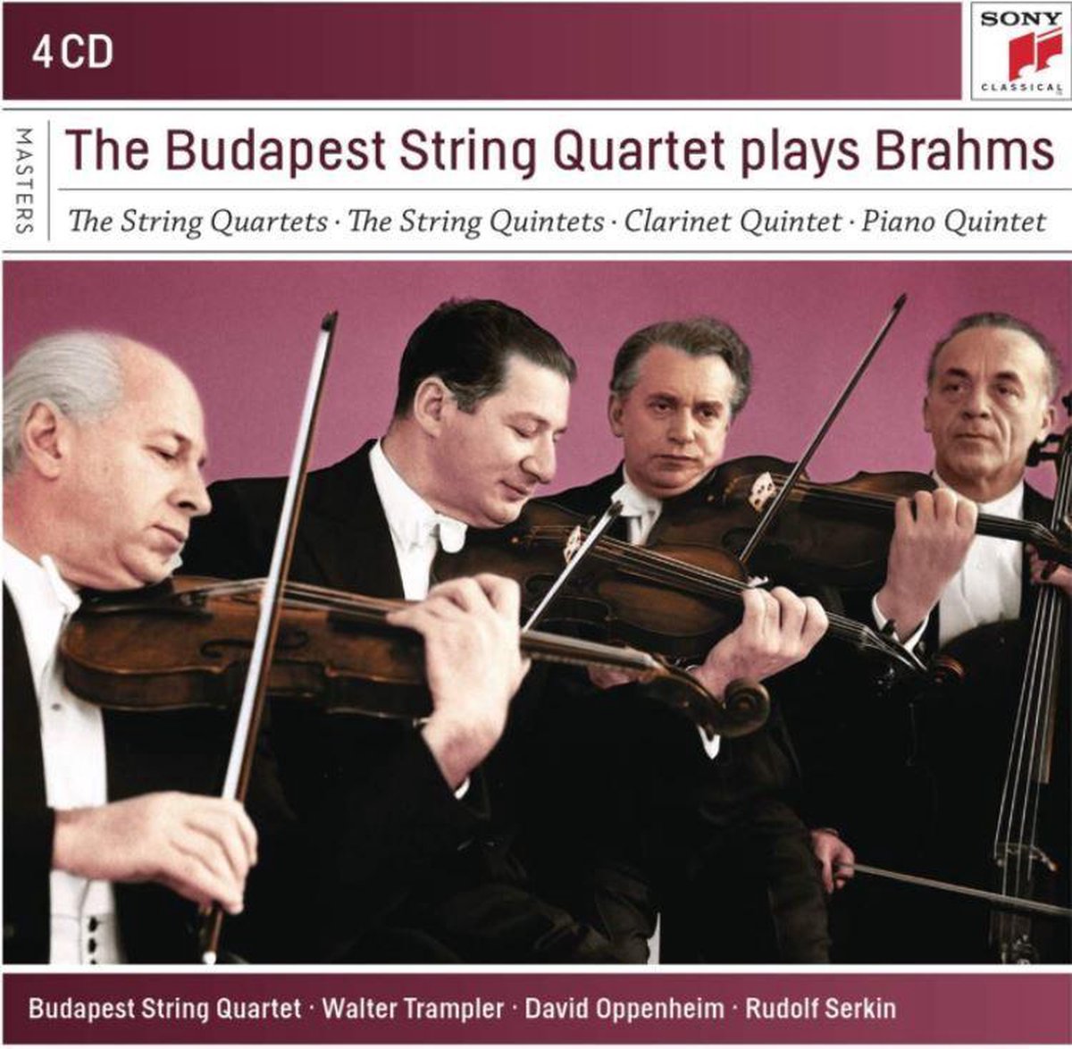 Afbeelding van product Budapest Strinq Quartet Play Brahms