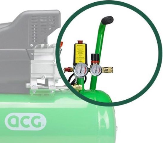 Lucht compressor ACG50/10-BASIC | 50L |10 bar | 257 L/min — afbeelding 5