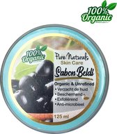 Sabon Beldi 125 ml - Savon 100% naturel à l'olive noire - exfoliant - nettoie la peau des cellules mortes - adoucit et renforce la peau - Bio - Pure Naturals