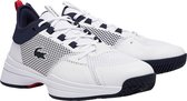 Lacoste Sneakers - Maat 42 - Mannen - wit/donkerblauw