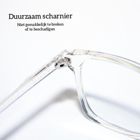 Dollger Bril met blauwlichtfilter, voor dames en heren, TR90, computerbril, gaming veiligheidsbril, blauw licht blokkerende bril, blauwlichtbril, zonder sterkte, luipaard, Medium